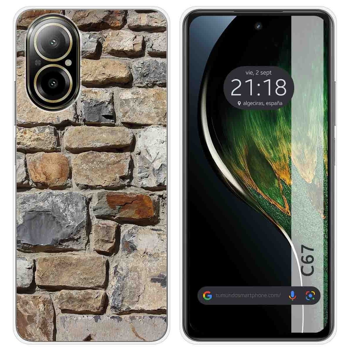 Funda Silicona para Realme C67 4G diseño Ladrillo 03 Dibujos