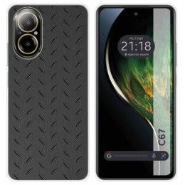 Funda Silicona para Realme C67 4G diseño Metal Dibujos