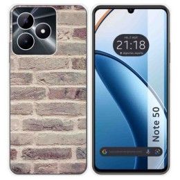 Funda Silicona para Realme Note 50 diseño Ladrillo 01 Dibujos