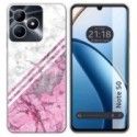 Funda Silicona para Realme Note 50 diseño Mármol 03 Dibujos