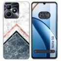 Funda Silicona para Realme Note 50 diseño Mármol 05 Dibujos