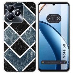 Funda Silicona para Realme Note 50 diseño Mármol 06 Dibujos