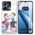 Funda Silicona para Realme Note 50 diseño Café Dibujos