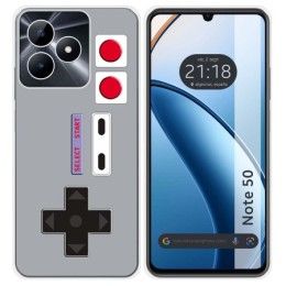 Funda Silicona para Realme Note 50 diseño Consola Dibujos