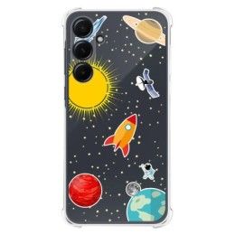 Funda Silicona Antigolpes para Samsung Galaxy A55 5G diseño Espacio Dibujos