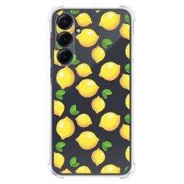 Funda Silicona Antigolpes para Samsung Galaxy A55 5G diseño Limones Dibujos