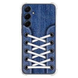 Funda Silicona Antigolpes para Samsung Galaxy A55 5G diseño Zapatillas 01 Dibujos