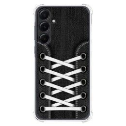 Funda Silicona Antigolpes para Samsung Galaxy A55 5G diseño Zapatillas 02 Dibujos