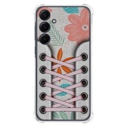 Funda Silicona Antigolpes para Samsung Galaxy A55 5G diseño Zapatillas 09 Dibujos