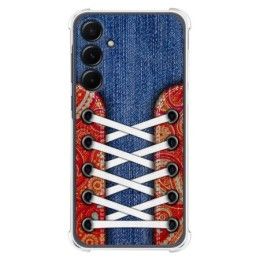 Funda Silicona Antigolpes para Samsung Galaxy A55 5G diseño Zapatillas 11 Dibujos
