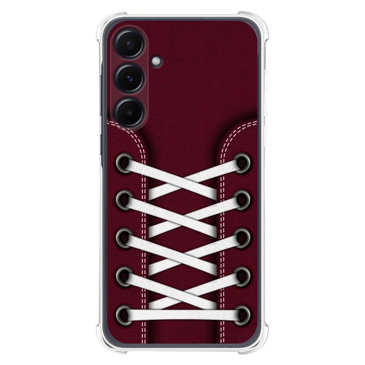 Funda Silicona Antigolpes para Samsung Galaxy A55 5G diseño Zapatillas 17 Dibujos