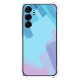 Funda Silicona Antigolpes para Samsung Galaxy A55 5G diseño Acuarela 10 Dibujos