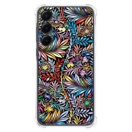 Funda Silicona Antigolpes para Samsung Galaxy A55 5G diseño Flores 04 Dibujos