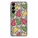 Funda Silicona Antigolpes para Samsung Galaxy A55 5G diseño Flores 11 Dibujos