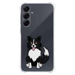 Funda Silicona Antigolpes para Samsung Galaxy A55 5G diseño Perros 01 Dibujos