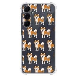 Funda Silicona Antigolpes para Samsung Galaxy A55 5G diseño Perros 08 Dibujos