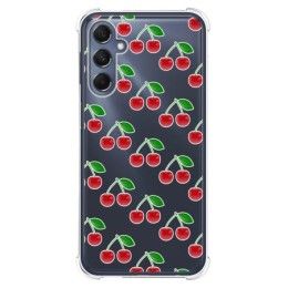 Funda Silicona Antigolpes para Samsung Galaxy M34 5G diseño Cerezas Dibujos
