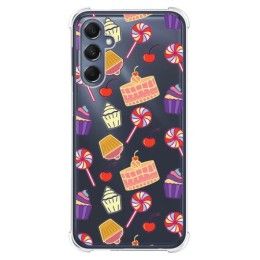 Funda Silicona Antigolpes para Samsung Galaxy M34 5G diseño Dulces 01 Dibujos