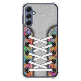 Funda Silicona Antigolpes para Samsung Galaxy M34 5G diseño Zapatillas 04 Dibujos