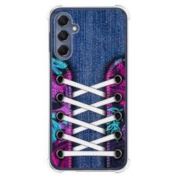 Funda Silicona Antigolpes para Samsung Galaxy M34 5G diseño Zapatillas 06 Dibujos