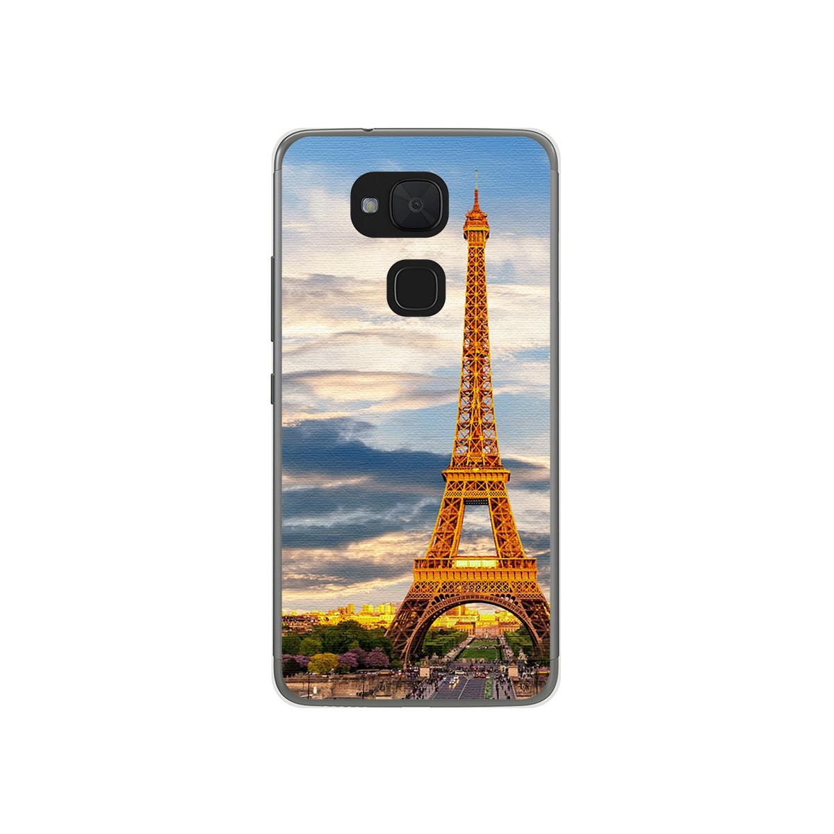 Funda Gel Tpu para Bq Aquaris V Plus / Vs Plus Diseño Paris Dibujos