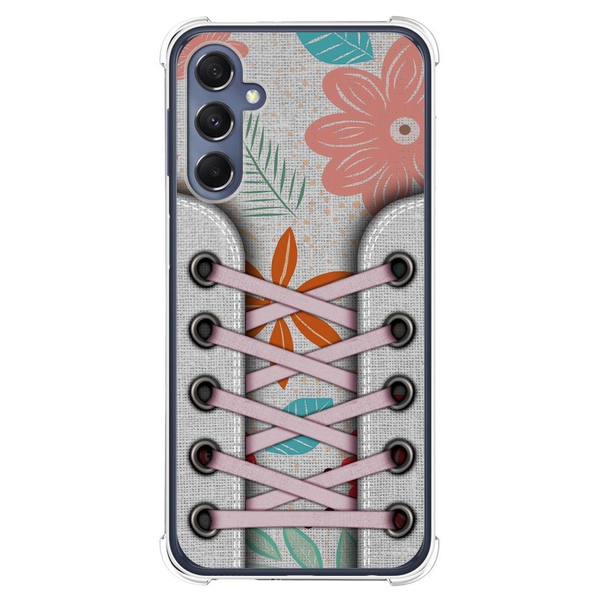 Funda Silicona Antigolpes para Samsung Galaxy M34 5G diseño Zapatillas 09 Dibujos