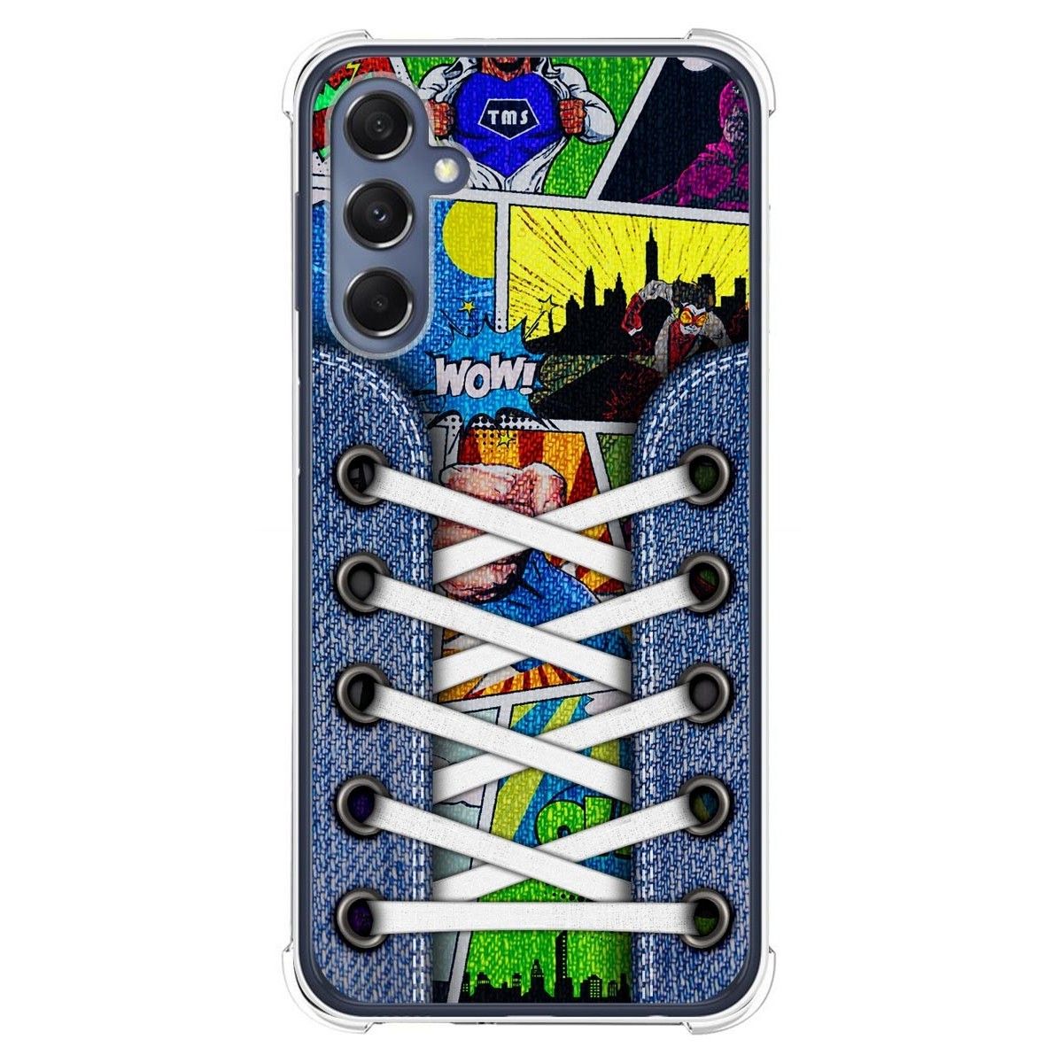 Funda Silicona Antigolpes para Samsung Galaxy M34 5G diseño Zapatillas 14 Dibujos