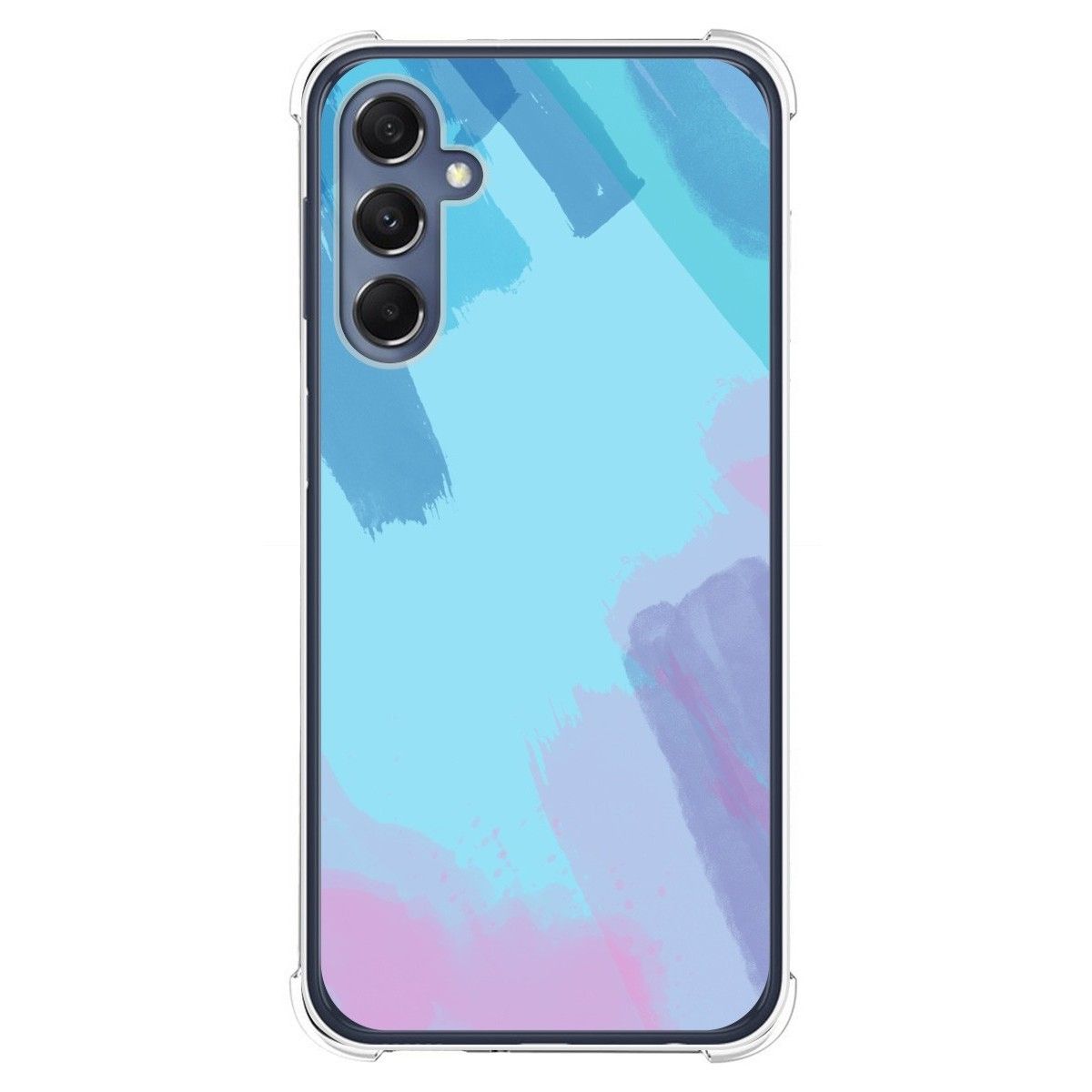 Funda Silicona Antigolpes para Samsung Galaxy M34 5G diseño Acuarela 10 Dibujos