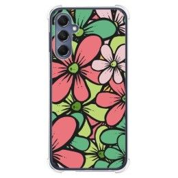 Funda Silicona Antigolpes para Samsung Galaxy M34 5G diseño Flores 02 Dibujos