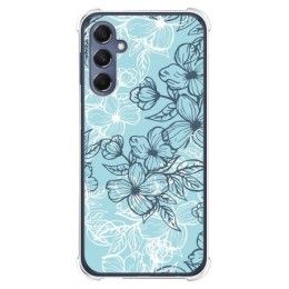 Funda Silicona Antigolpes para Samsung Galaxy M34 5G diseño Flores 03 Dibujos