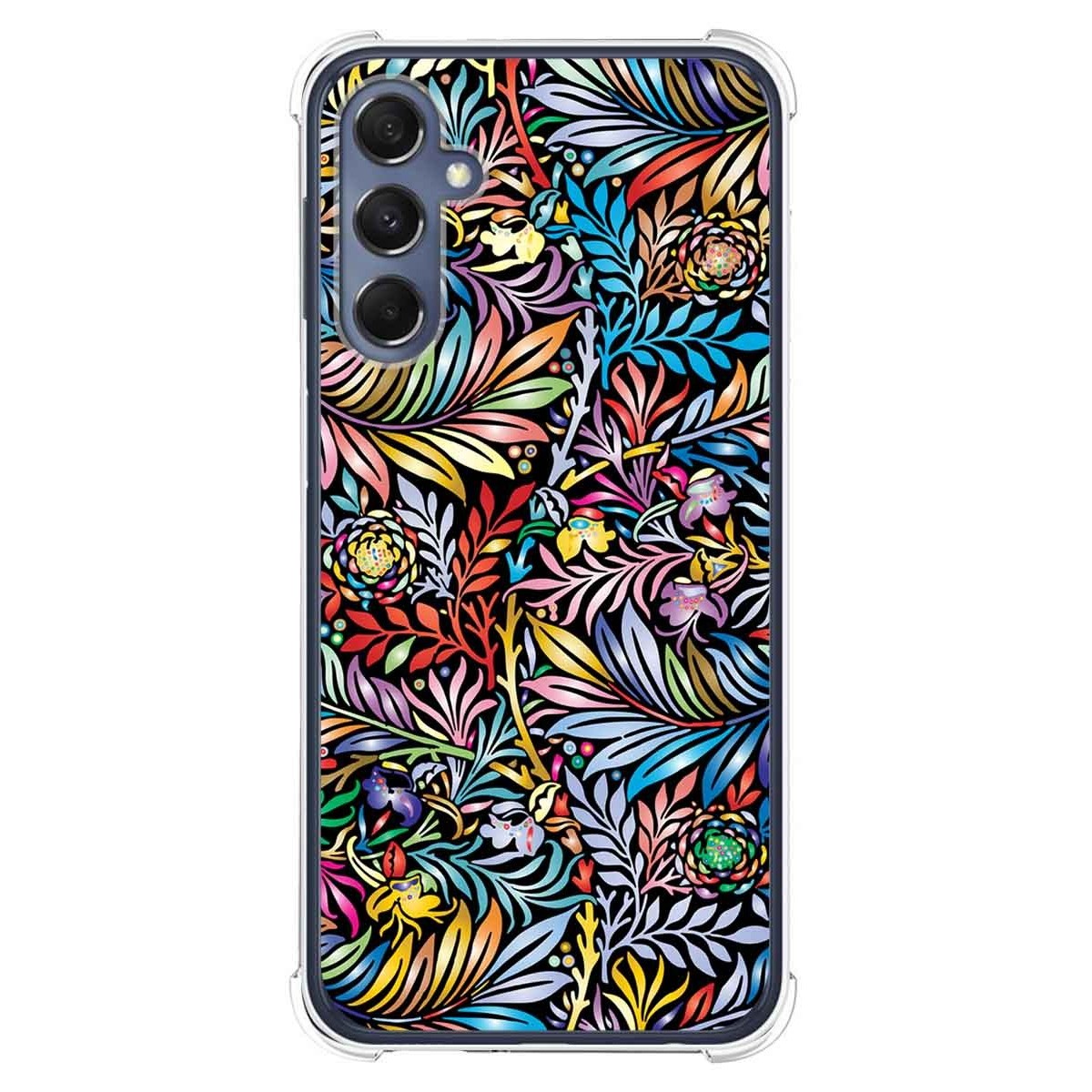 Funda Silicona Antigolpes para Samsung Galaxy M34 5G diseño Flores 04 Dibujos