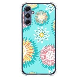 Funda Silicona Antigolpes para Samsung Galaxy M34 5G diseño Flores 05 Dibujos