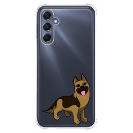 Funda Silicona Antigolpes para Samsung Galaxy M34 5G diseño Perros 03 Dibujos