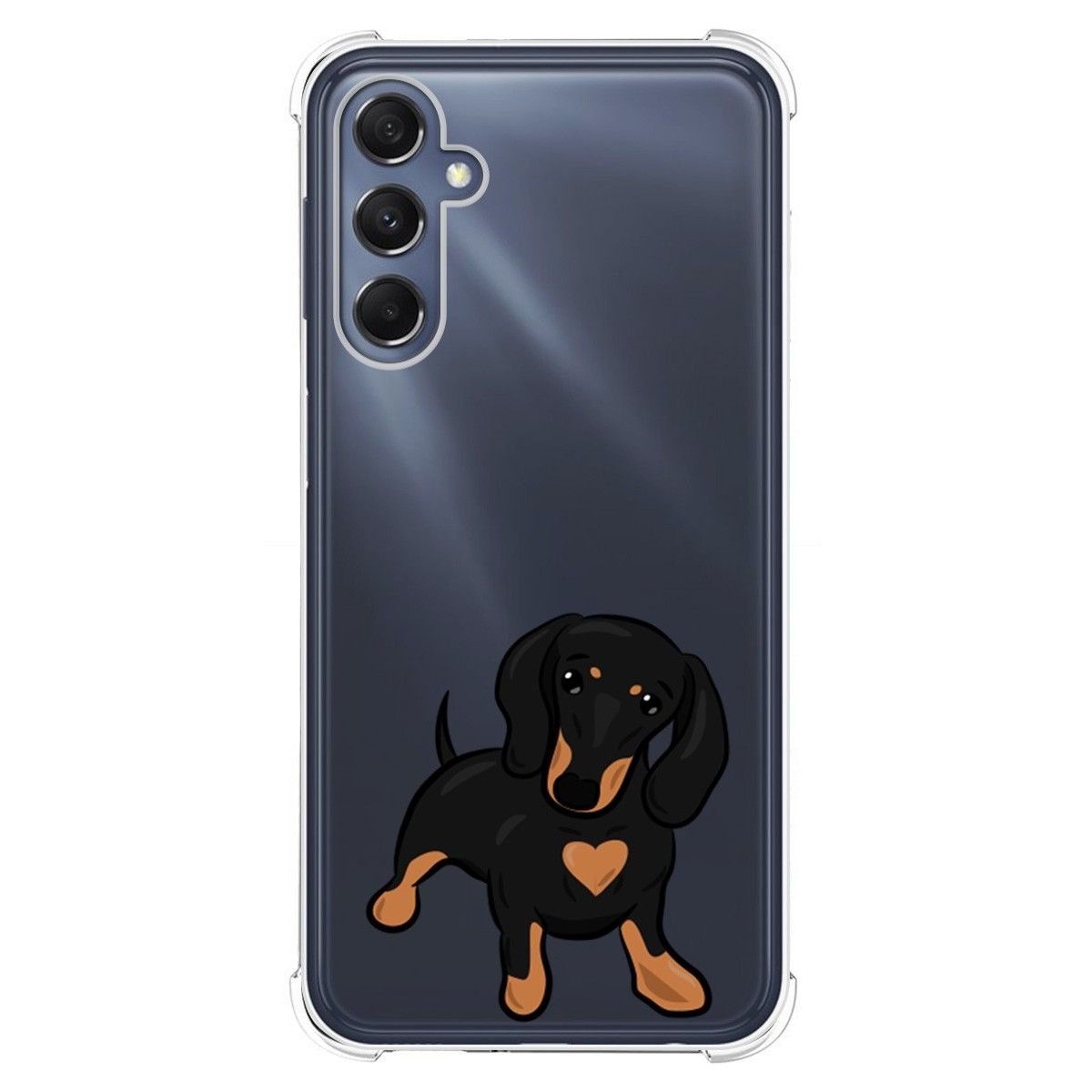 Funda Silicona Antigolpes para Samsung Galaxy M34 5G diseño Perros 04 Dibujos