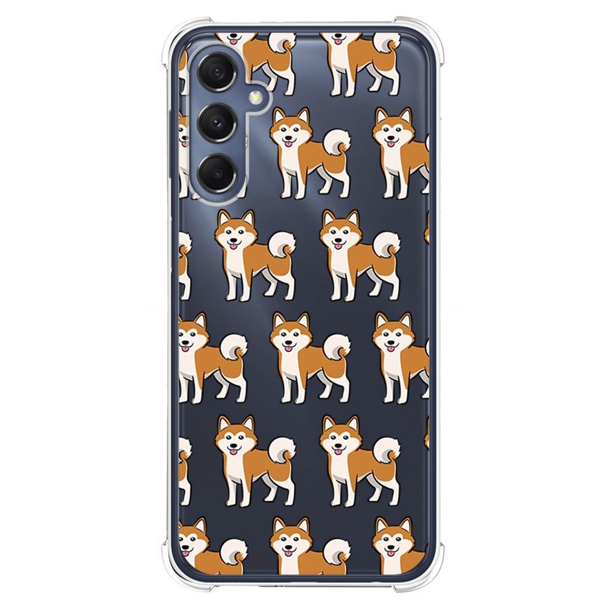 Funda Silicona Antigolpes para Samsung Galaxy M34 5G diseño Perros 08 Dibujos