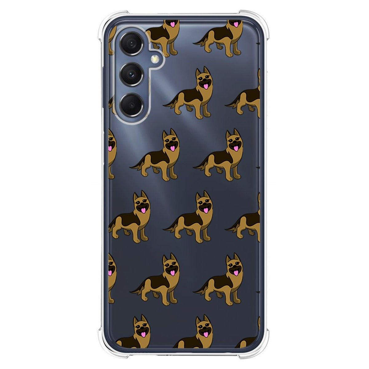 Funda Silicona Antigolpes para Samsung Galaxy M34 5G diseño Perros 09 Dibujos