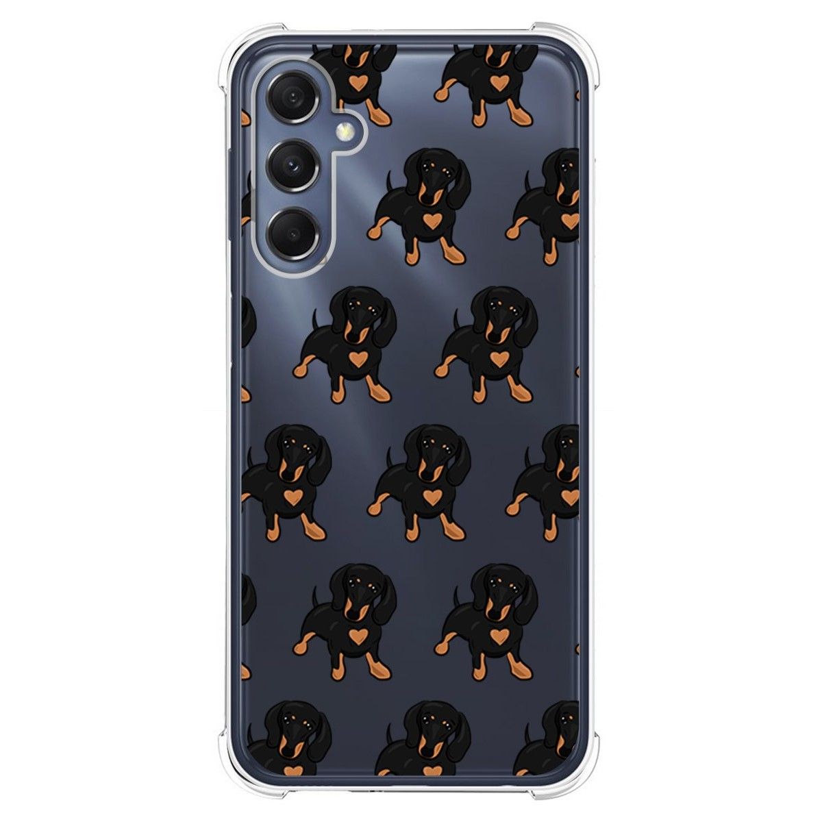 Funda Silicona Antigolpes para Samsung Galaxy M34 5G diseño Perros 10 Dibujos