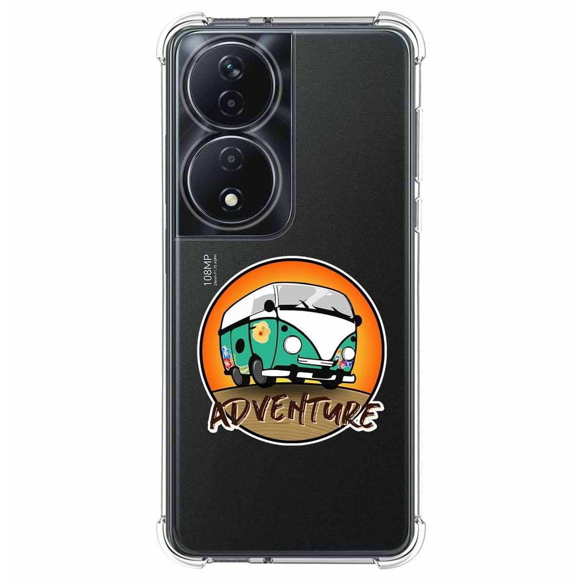 Funda Silicona Antigolpes para Huawei Honor X7b diseño Adventure Dibujos