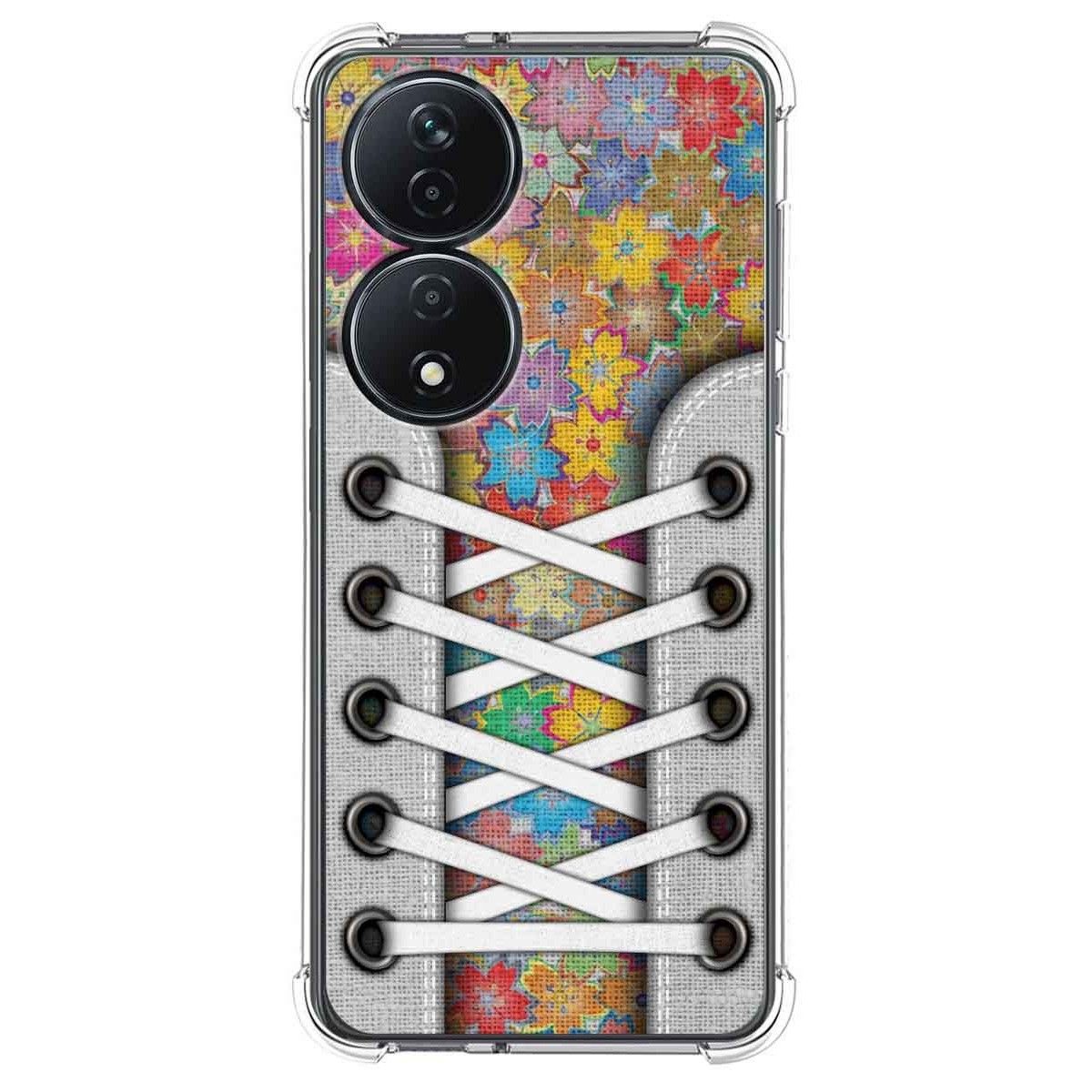 Funda Silicona Antigolpes para Huawei Honor X7b diseño Zapatillas 05 Dibujos