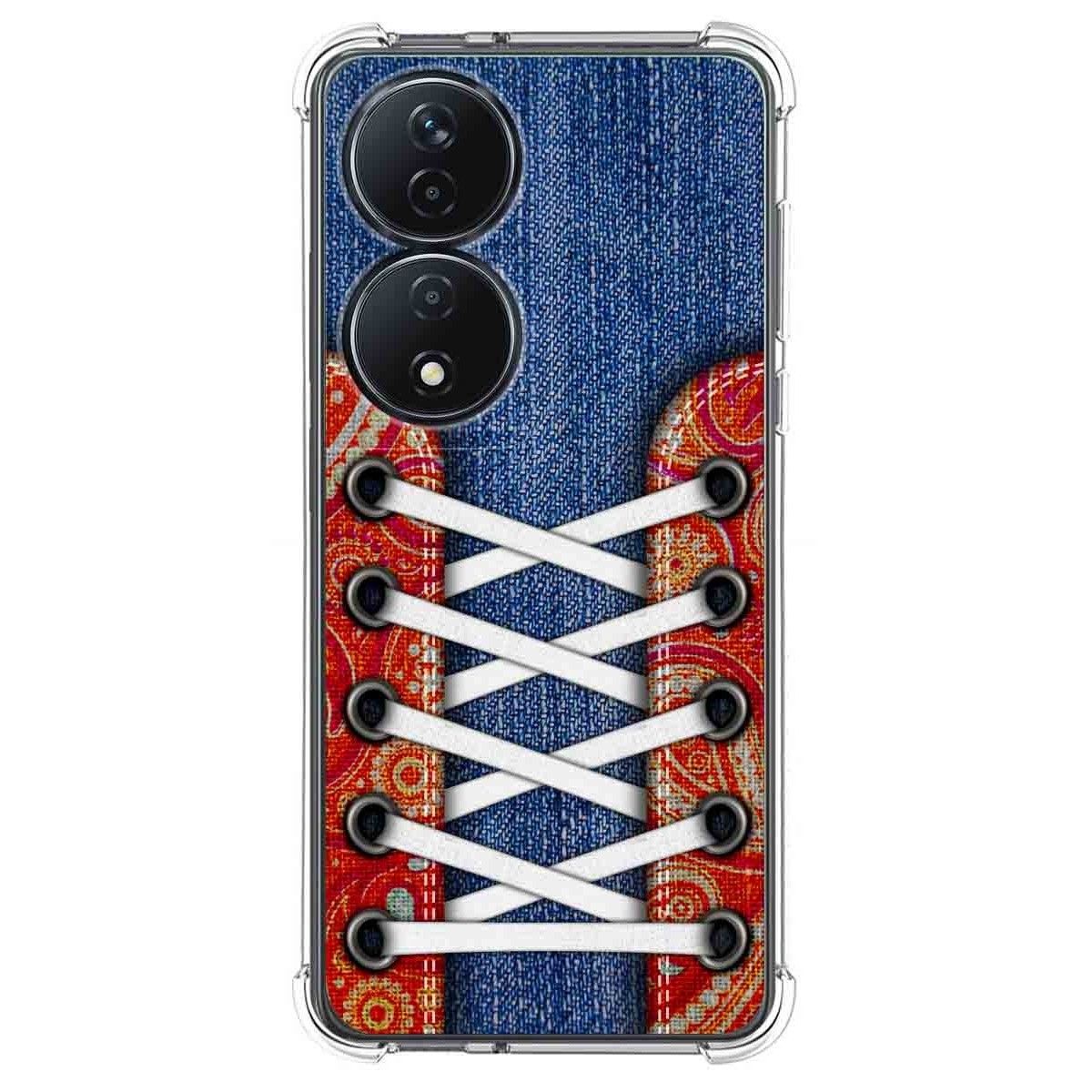 Funda Silicona Antigolpes para Huawei Honor X7b diseño Zapatillas 11 Dibujos