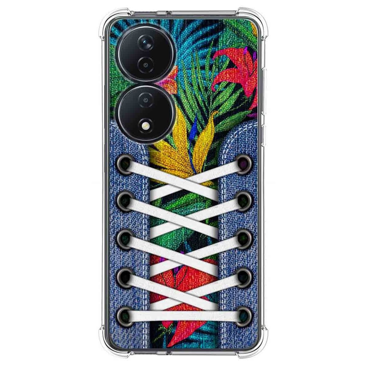 Funda Silicona Antigolpes para Huawei Honor X7b diseño Zapatillas 12 Dibujos