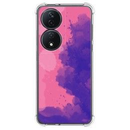 Funda Silicona Antigolpes para Huawei Honor X7b diseño Acuarela 07 Dibujos