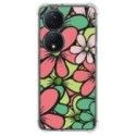Funda Silicona Antigolpes para Huawei Honor X7b diseño Flores 02 Dibujos