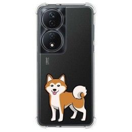 Funda Silicona Antigolpes para Huawei Honor X7b diseño Perros 02 Dibujos
