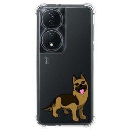 Funda Silicona Antigolpes para Huawei Honor X7b diseño Perros 03 Dibujos