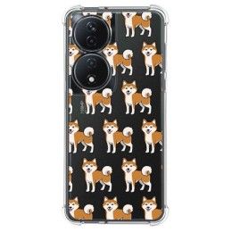 Funda Silicona Antigolpes para Huawei Honor X7b diseño Perros 08 Dibujos
