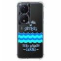 Funda Silicona Antigolpes para Huawei Honor 90 Smart 5G diseño Agua Dibujos