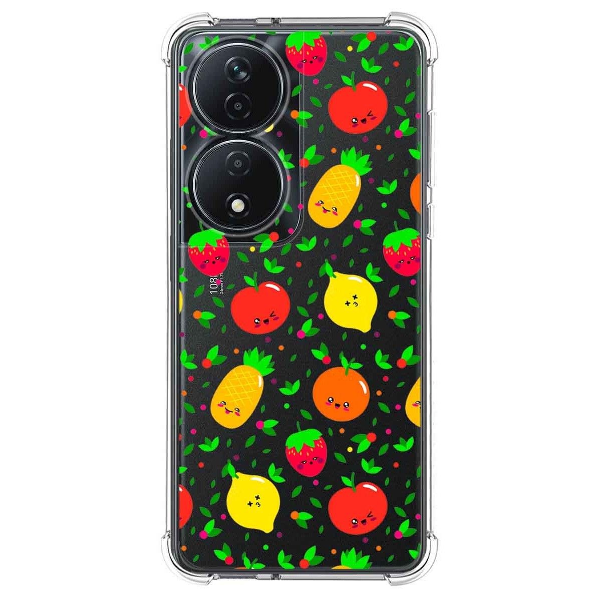 Funda Silicona Antigolpes para Huawei Honor 90 Smart 5G diseño Frutas 01 Dibujos