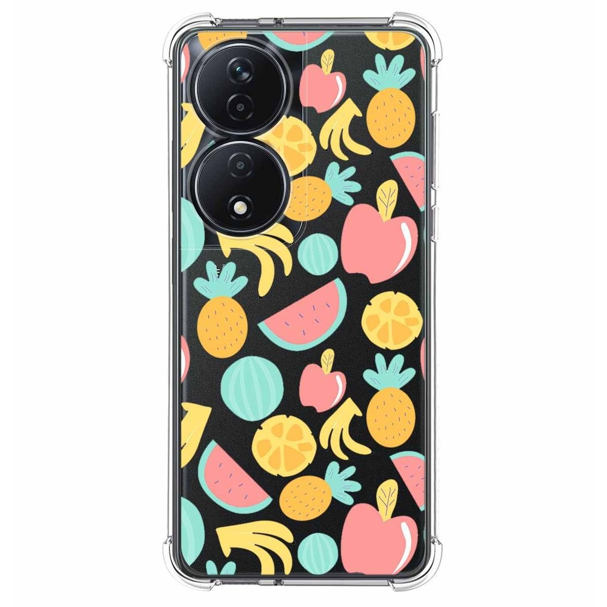 Funda Silicona Antigolpes para Huawei Honor 90 Smart 5G diseño Frutas 02 Dibujos