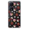 Funda Silicona Antigolpes para Huawei Honor 90 Smart 5G diseño Muffins Dibujos